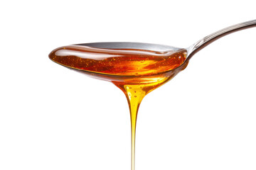 Pouring honey on a spoon kitchen food photography close-up