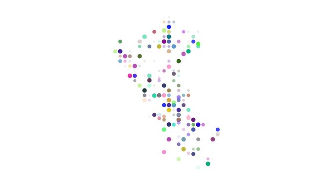 Peru territorial abstraction with circular energy