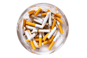 Cigarette butts waste disposal urban setting photography close-up