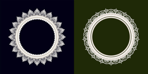 Durga Puja Offer Banner with Arch, Background Frame, and Decorative Border Featuring Goddess Durga, Happy Durga Puja Message, Sale, Discount Tags, and Promotion for Navratri, Diwali