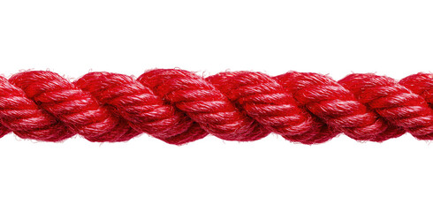 Close-up of a vibrant red rope (2)