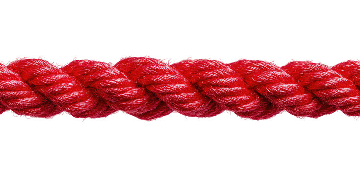 Close-up of a vibrant red rope (2)