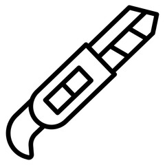 Cuttervector line icon design 
