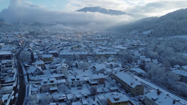 Discover the winter beauty of bruck an der mur in styria austria