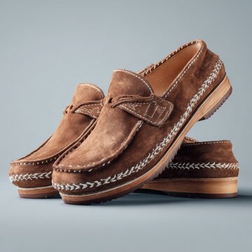 Traditioneller Haferlschuh aus Wildleder