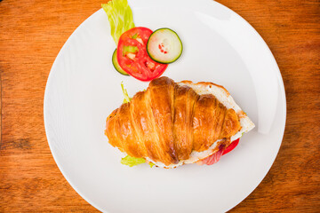 grilled chicken breast with vegetables