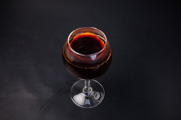glass of red wine