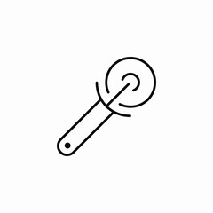 piece divider icon sign vector