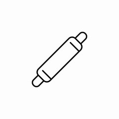 rolling pin icon sign vector