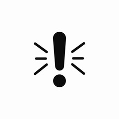 urgent warning icon sign vector