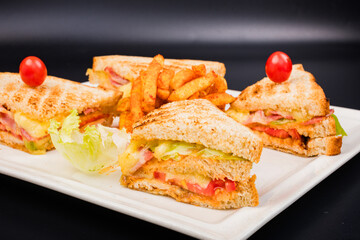 grilled chicken breast with tomato sauce