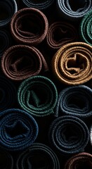 Variety of Fabric Color Swatches