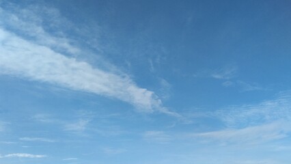 blue sky with clouds