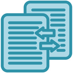 Compare Icon Mini Illustration Icon. Use For Modern Concept, Print, Ui, Ux Kit, Web And App Development. Vector Related To Office, Education, Examination And More