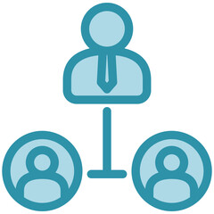 Network Icon Mini Illustration Icon. Use For Modern Concept, Print, Ui, Ux Kit, Web And App Development. Vector Related To Office, Education, Examination And More