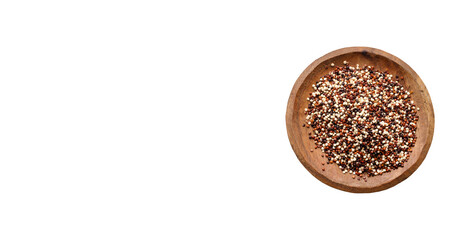 Chenopodium quinoa - Mixed white, red and black quinoa seeds