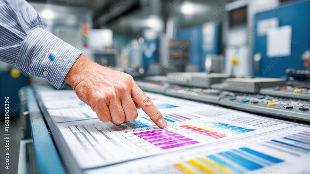 Poster medium shot capturing a hand pointing at shelter capacity data on an operations board the focused ar