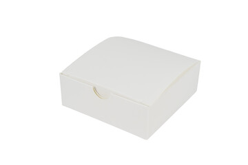 empty box isolated on white background