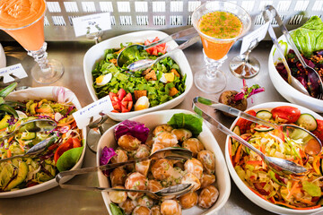 food in the restaurant