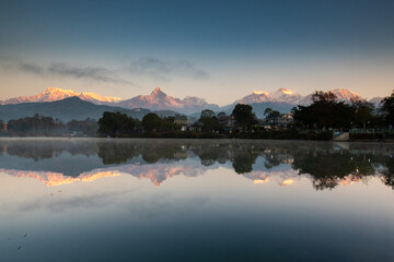 Pokhara and Annapurna Range, Nepal