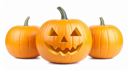 ハロウィンのかぼちゃ 背景素材 16:9サイズ AI生成素材