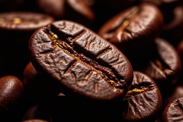 Obraz premium Coffee Bean Surface 