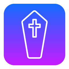 Obraz premium Coffin Vector Icons