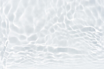 White water with ripples on the surface. Defocus blurred transparent white colored clear calm water...