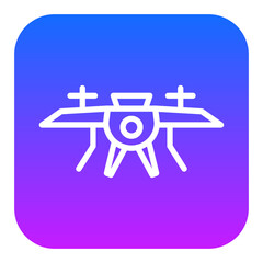 Camera Drone Vector Icons