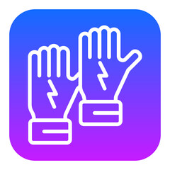 Wired Gloves Vector Icons