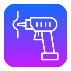 Automatic Drilling Vector Icons