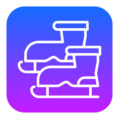 Ice Skate Vector Icons