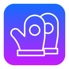 Mitten Vector Icons