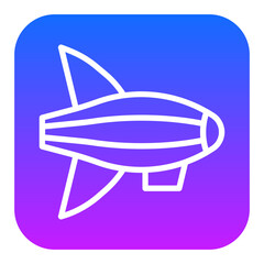 Zeppelin Vector Icons © MUBI