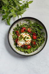 Gourmet Burrata Appetizer for Restaurant Menu
