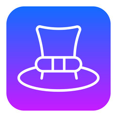 Pilgrim Hat Vector Icons