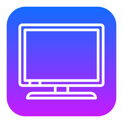 Smart TV Vector Icons