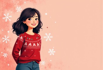 Festive specialist in a holiday sweater, ready for seasonal celebrations