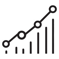 vector illustration of  chart