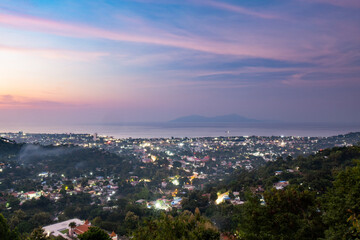 Sunset over Dili, East Timor