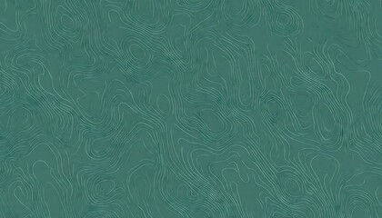 Seamless Sage Green Topographic Texture with Fine Hairlines