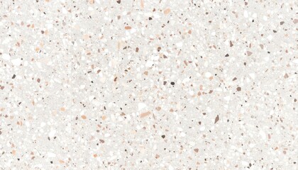 Seamless Terrazzo Pattern with Bone Micro Specks