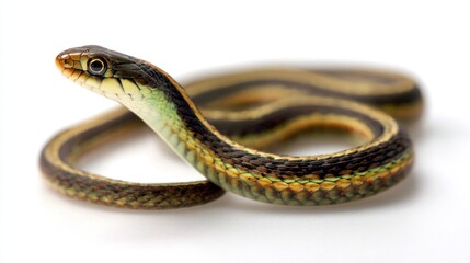 Snake on white background (1)