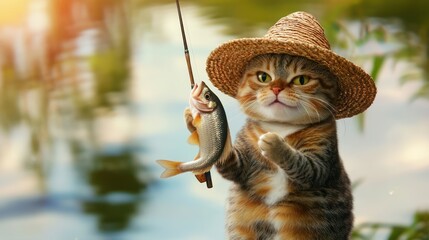 Fishing Cat: A Hilarious Summer Day by the Lake