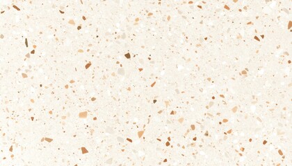 Warm Sand Terrazzo Texture Seamless Pattern Background