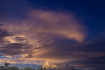 Fototapeta premium beautiful sky and clouds