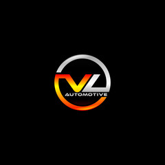 Letter vl logo