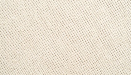 Fototapeta premium Ivory Linen Basketweave Texture Background