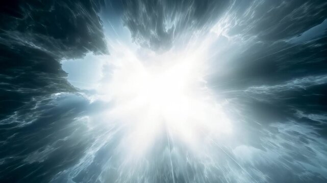 天地創造の光のイメージ