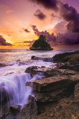 Indonesia, Indian Ocean sunset sunrise